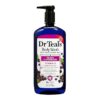 Dr Teal's Body Wash with Pure Epsom Salt, Black Elderberry with Vitamin D & Essential Oils, 24 fl oz /710ml