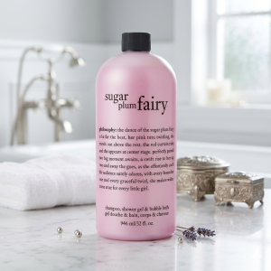 Philosophy 32 Oz Sugar Plum Fairy Shampoo, Shower Gel &Amp; Bubble Bath 946Ml