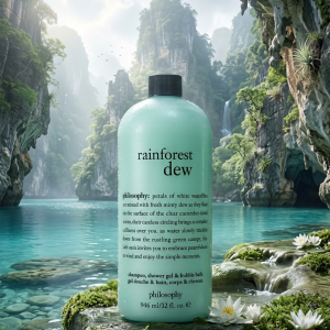 Philosophy Rain Forest Dew Shampoo Shower Gel And Bubble Bath 946 Ml/ 32 Fl Oz