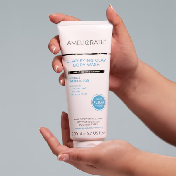 ameliorate clarifying clay body wash 200ml 6.7 fl oz