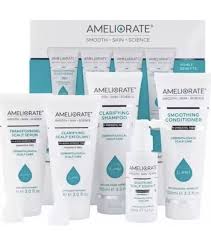 ameliorate scalp care regime kit transforming scalp serum 90ml /3.0 fl oz clarifying scalp exfoliating 90ml/ 3.0 fl oz clarifying shampoo 100ml / 3.3 fl oz smoothing conditioner 100ml / 3.3 fl oz soothing scalp essence 50 ml / 1.6 fl oz