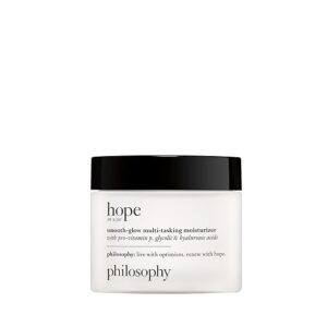 philosophy hope in a jar smooth-glow multi-tasking face moisturizer - with pro-vitamin P, glycolic & hyaluronic acid - provides deep & long-lasting hydration & smoother, radiant skin 120ml/ 4 fl oz