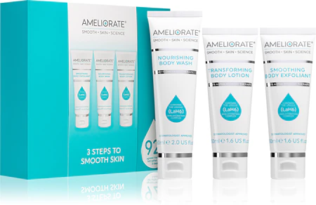 ameliorate 3 step to smooth skin intensive body care regime