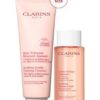 claris paris soothing gentle lotion cleanser with alpine herbs and shea butter extracts 125mln/ 4.2 fl oz soothing toning lotion with charmomile and saffron flower extracts 100ml / 3.4 fl oz