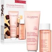 Claris Paris Soothing Gentle Lotion Cleanser With Alpine Herbs And Shea Butter Extracts 125Mln/ 4.2 Fl Oz Soothing Toning Lotion With Charmomile And Saffron Flower Extracts 100Ml / 3.4 Fl Oz