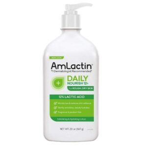 Amlactin Daily Moisturizing Lotion (567g/ 20 Oz) With 12% Lactic Acid