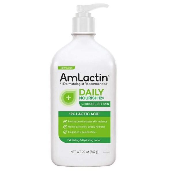 dk Amlactin Daily Moisturizing Lotion (567g/ 20 Oz) With 12% Lactic Acid