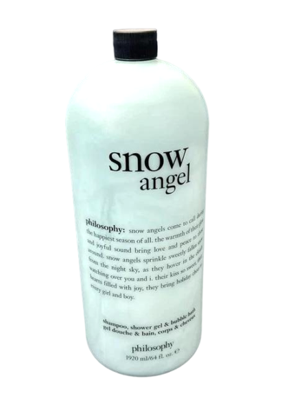philosophy snow globe shampoo shower gel and bubble bath 1920ml / 64 fl oz