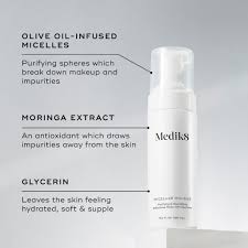 fxx medik8 micellar mousse purifying and nourishing effortless rinse - rinse off cleansr 150ml / 5.0 fl oz