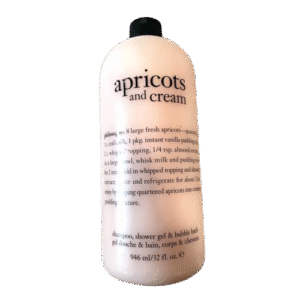philosophy apricots and cream shampoo shower gel and bubble bath 946 ml/ 32 fl oz