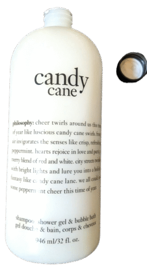 philosophy candy cane shampoo shower gel and bubble bath 946 ml/ 32 fl oz
