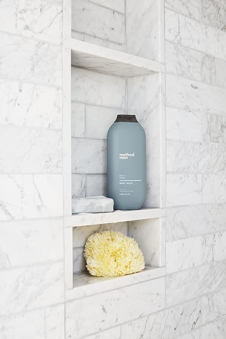 Method Men Body Wash, Juniper + Sage, Paraben and Phthalate Free, 18 fl oz / 532 ml