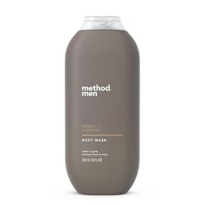 Method Men Body Wash, Cedar + Cypress, Paraben and Phthalate Free, 18 fl oz /532 ml
