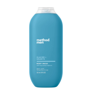 Method Men Body Wash, Glacier + Granite 18 Fl Oz / 532Ml