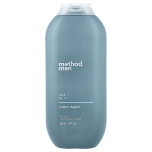 Method Men Body Wash Sea + Surf 18 Fl Oz / 532 Ml