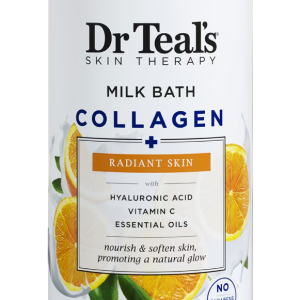 Dr Teal's Milk Bath Collagen + Radiant Skin 32 Fl Oz / 946Ml