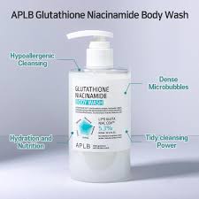 aplb glutathione niacinamide body wash 300ml/ 10.14 fl oz