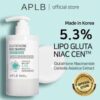aplb glutathione niacinamide body wash 300ml/ 10.14 fl oz