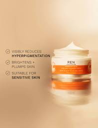 ren overnight glow dark spot sleeping cream 50ml / 1.7 fl oz