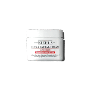 Kiehl's Ultra Facial Cream with SPF 30, Lightweight Daily Face Moisturizer for All Skin Types, 24-hour Hydration, UV Sunscreen Protection, Non-greasy, Absorbs Quickly, with Glacial Glycoprotein 1.7 fl oz/ 50ml