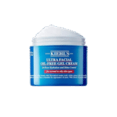 Kiehl's Ultra Facial Oil-Free Moisturizer, Shine-Reducing Gel Cream For Oily To Normal Skin, Hydrates Skin For 24 Hours, Visibly Minimizes Pores, Non-Comedogenic, Alcohol-Free, Fragrance-Free 50Ml/ 1.7 Fl Oz