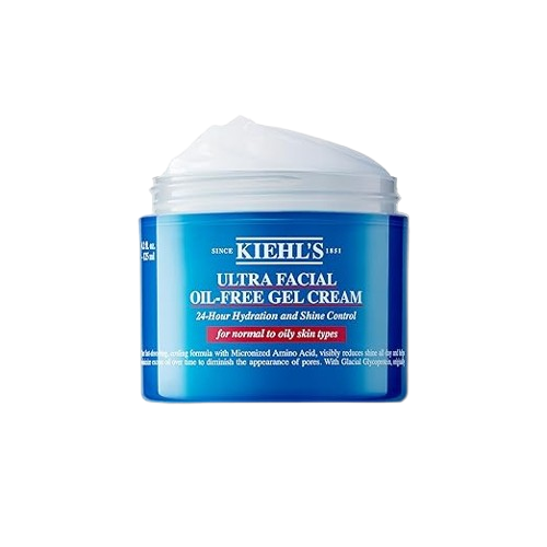 Kiehl's Ultra Facial Oil-Free Moisturizer, Shine-Reducing Gel Cream for Oily to Normal Skin, Hydrates Skin for 24 Hours, Visibly Minimizes Pores, Non-comedogenic, Alcohol-free, Fragrance-free 50ml/ 1.7 fl oz