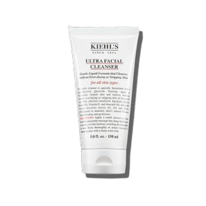Kiehl's Ultra Facial Cleanser, Lightweight Foamy Facial Cleanser, Enriched Formula that Replenishes Skin Barrier, Gently Exfoliates and Moisturizes, Suitable for All Skin Types, Paraben Free 5.0 fl oz/ 150ml