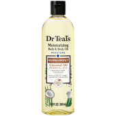 Dr Teal's Moisturizing Bath And Body Oil Nourishing Coconut Oil 8.8Fl Oz / 260Ml