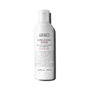 Kiehl's Ultra Facial Toner with Squalane, Gentle Alcohol-free Face Toner, Hydrates Skin and Refines Skin Texture, Non-stripping Formula, with Avocado Oil & Vitamin E, Paraben-free, Fragrance-free 250ml/ 8.4 fl oz