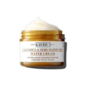 Kiehl's Calendula Serum Infused Water Cream, Soothing Gel Moisturizer for All Skin Types, Visibly Evens Skin Tone & Boosts Radiance in 1 Week, 24HR Hydration, Reduces Redness for Fresh & Radiant Skin 50ml/ 1.7 fl oz