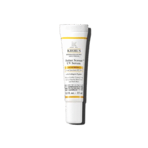 Kiehl's Better Screen UV Serum SPF 50+, Invisible Facial Sunscreen with Collagen Peptide, UV Filters to Shield UVA & UVB, Helps Correct Visible Signs of Aging, Boosts Skin Radiance 0.5 fl oz/ 15ml
