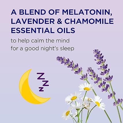 Dr Teal's Sleep Spray with Melatonin & Essential Oil Blend, 6 fl oz / 177ml