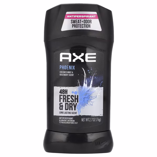axe phoenix crushed mint and rosemary scent 48h fresh and dry 76g / 2.7 oz