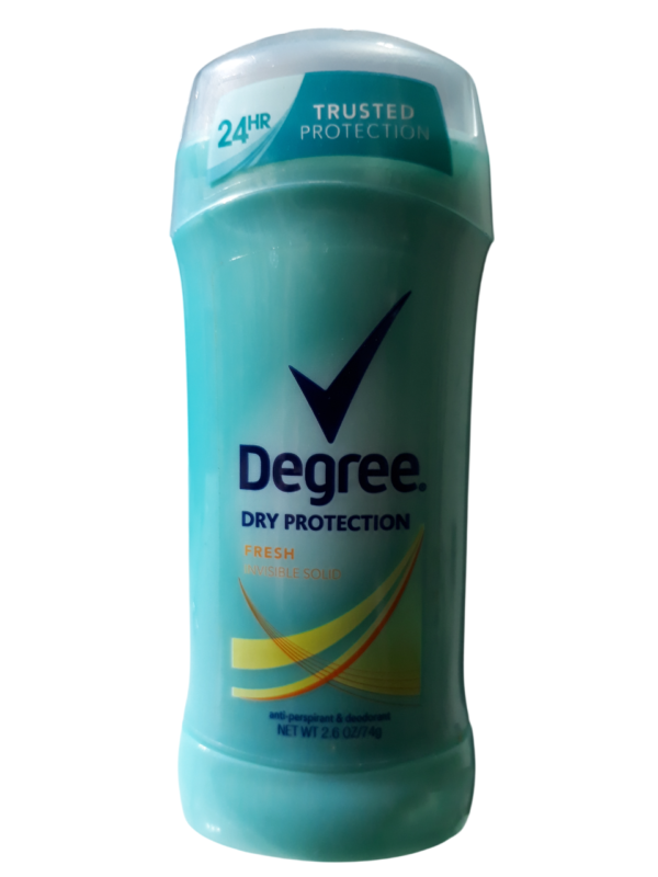 Degree Fresh Invisible Solid 74G / 2.6 Fl Oz