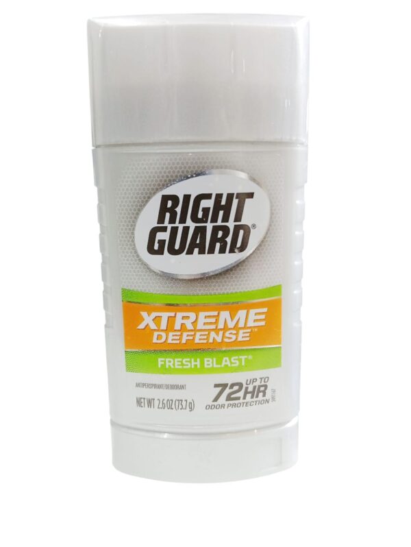 right guard xtreme defense fresh blast 73.7g/ 2.6oz
