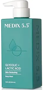 Medix 5.5 Glycolic + Lactic Acid Body Wash 444Ml / 15 Fl Oz