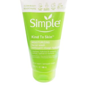 Simple Moisturising Facial Wash 148 Ml / 5 Us Fl Oz