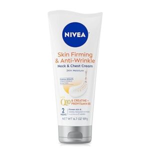 nivea skin firming and anti wrinkle neck and chest cream 189g / 6.7 oz