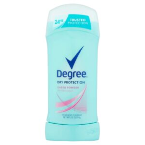 degree dry protection sheer powder 74g / 2.6 oz