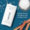 native sea salt and cedar deodorant 75g / 2.65 fl oz