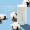 native powder and cotton deodorant 75g / 2.65 fl oz