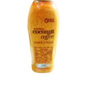 Ogx Smoothing Coconut Coffee Scrub And Wash 577Ml /19.5 Fl Oz