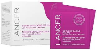 7a lancer gentle exfoliating peel pads 45 wipes 3" x4"