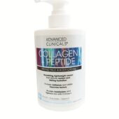 Advanced Clinicals Collagen + Peptide Firming Face And Body Cream 444Ml / 15 Fl Oz