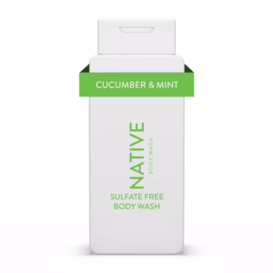 native cucumber and mint body wash 532ml / 18 fl oz