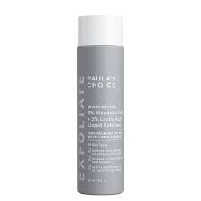 paula's choice exfoliate skin perfecting 6% mandelic acid +2% lactic acid liquid exfoliant  88ml / 3fl oz