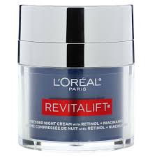 l' oreal revitalift pressed night cream with retinol + niacinamide 48g / 1.7 oz