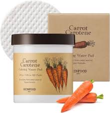 SKINFOOD Carrot Carotene Calming Water Pad 250g /8.81 oz /60pads )(135g /4.76 oz /30pads)