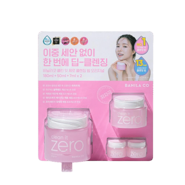 deep cleansing at once without double cleansing ist place cleansing night vanilla co clean it zero original cleansing balm 180ml +50ml + 7ml x 2