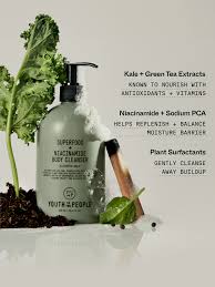 superfood + niacinamide body cleanser 485ml / 16.4 fl oz